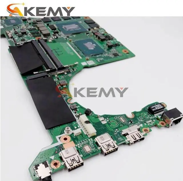 Alt view image 6 of 6 - Model5(V3G I5-7300HQ)
For  FX503VM FX63V S5AM Laptop Motherboard DA0BKLMBAD0 DABKLMB1AA0 GL503VM Mainboard With i5-730 ed OK