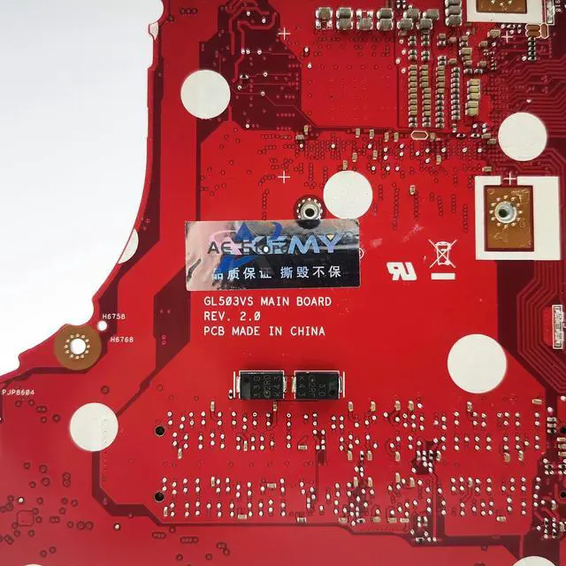 Alt view image 5 of 6 - Model2(I5-7th GTX1070 V8G)
GL503VS For  ROG Strix Scar Editi GL503V GL503 Motherboard i5 i7 GL503VM GL503VD GL503VKGL503VSR GL502VS GL504VS GL503VL