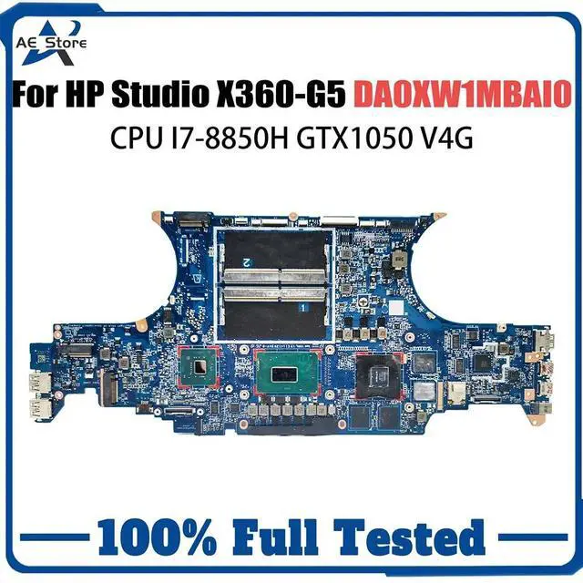 Main image of Model2(E-2176 P1000 V4G)
For  1050 G1 X360 G5 Laptop Mainboard DA0XW1MBAI0 L33160-601 N18P-Q1-A1 P1000 i7 Motherboard Full Tested ZBook Studio X360-G5