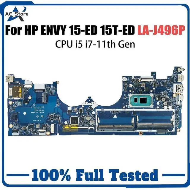 Main image of Model2(UMA I7-1165G7)
For  ENVY 15-ED 15T-ED Laptop LA-J496P i5-1135G7 i7-1165G7 M20703-501 M20700-601 Motherboard Full Tested X360 ed