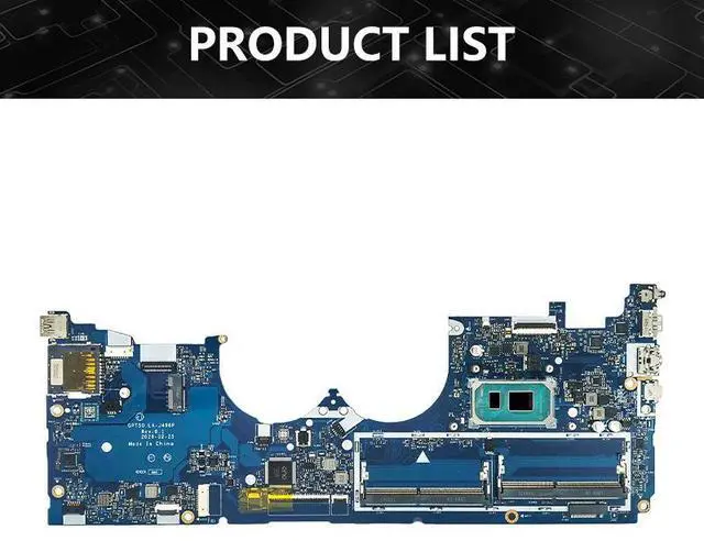 Alt view image 6 of 6 - Model2(UMA I7-1165G7)
For  ENVY 15-ED 15T-ED Laptop LA-J496P i5-1135G7 i7-1165G7 M20703-501 M20700-601 Motherboard Full Tested X360 ed