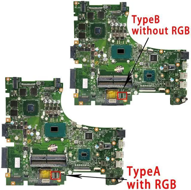 Alt view image 2 of 6 - Model5(I5 GTX1050Ti-V4G -B)
For  GL553VE GL553V FX53V ZX53V Motherboard GL553VD ROG FX553V ZX553V G553V GL553VE GL553VF GL553VG GL553VDR GL553VX GL553VL