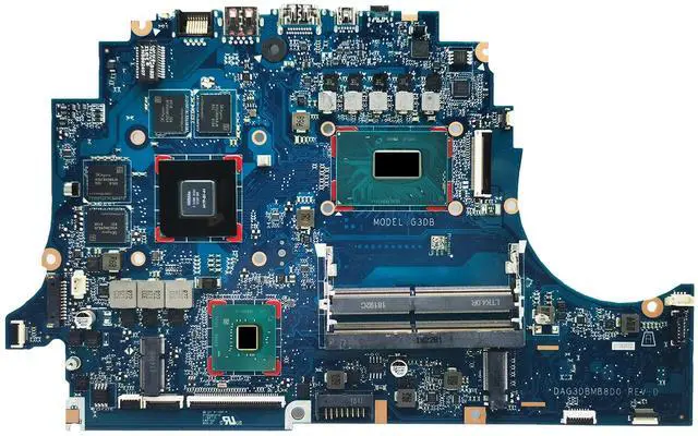 Alt view image 2 of 6 - Model2(I7-8750H GTX1050 V4G)
For  15-DC Laptop Motherboard DAG3DBMB8D0 SR3Z0 i5-8300H N17P-G0-A1 GTX1050 4G Mainboard Omen TPN-Q211