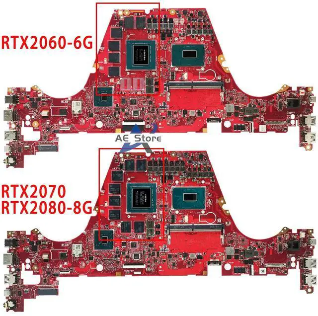 Alt view image 2 of 6 - Model1(I7-9th 16GB RTX2060)
GX701GX Motherboard For  ROG Zephyrus GX701GXH GX701G GX701GVR GX701GV GX701GX GX701GS GX701GVR GX703GV GX501GV GX701GM