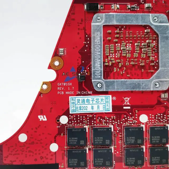 Alt view image 6 of 6 - Model1(I7-9th 16GB RTX2060)
GX701GX Motherboard For  ROG Zephyrus GX701GXH GX701G GX701GVR GX701GV GX701GX GX701GS GX701GVR GX703GV GX501GV GX701GM