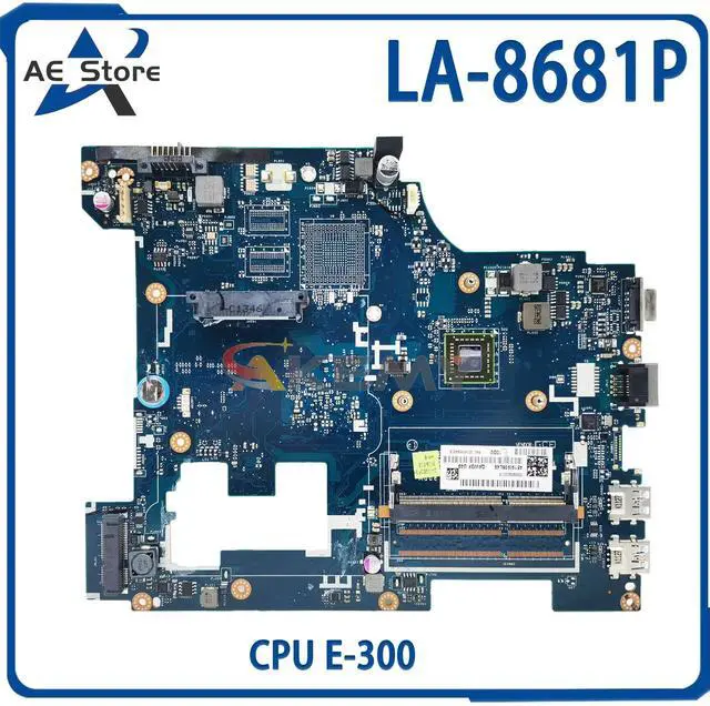 Main image of Model2(E-300 Not HDMI 15in)
For  Ideapad G585 Laptop Motherboard LA-8681P QAWGE EM1200 15' Inch DDR3 Notebook Mainboard
