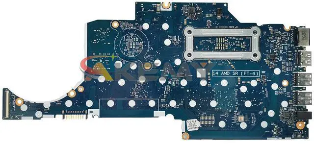 Alt view image 5 of 6 - Model3(UMA A9-9425)
For  14-DK 14S-DK 245-G8 Laptop Motherboard L46705-601 6050A3063701 AM9425 A4 A