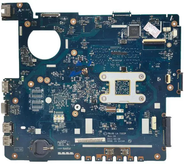 Alt view image 2 of 6 - Model1(UMA LA-7322P EM5450)
LA-7322P Mainboard X53U K53U X53B K53B PBL60  X53BR K53BY Laptop Motherboard UMA AMD CPU MAIN BOARD TEST OK