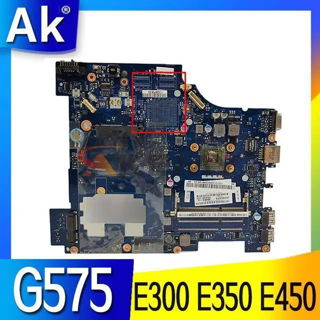 Main image of Model4(E-300 Dual RAM Slot)
For  Ideapad G575 Notebook Mainboard LA-6757P EME300G EME350G EME450G 11S11014063ZZ 11S11013280ZZ Laptop Motherboard