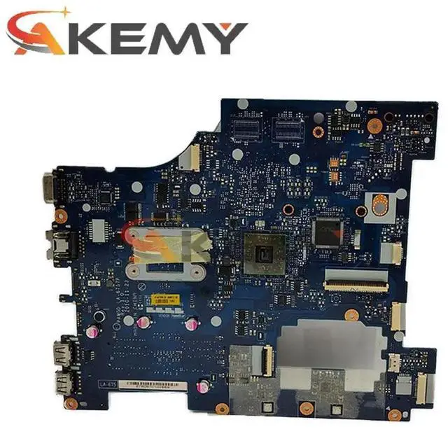 Alt view image 3 of 5 - Model4(E-300 Dual RAM Slot)
For  Ideapad G575 Notebook Mainboard LA-6757P EME300G EME350G EME450G 11S11014063ZZ 11S11013280ZZ Laptop Motherboard