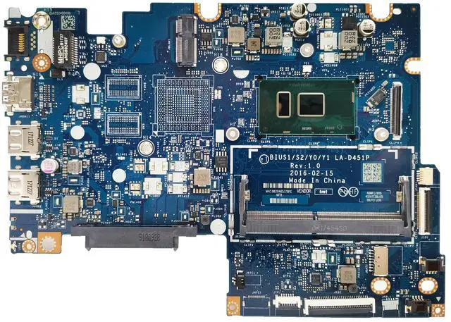 Alt view image 2 of 6 - Model1(UMA 4405U 14inch)
For  Ideapad 510-14ISK Motherboard LA-D451P 5B20L45883 5B20L45886 i3 i5 i7 10th Gen GPU 2G Mainboard 510S-14ISK 310S-14ISK