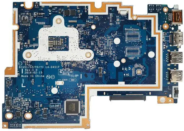 Alt view image 3 of 6 - Model1(UMA 4405U 14inch)
For  Ideapad 510-14ISK Motherboard LA-D451P 5B20L45883 5B20L45886 i3 i5 i7 10th Gen GPU 2G Mainboard 510S-14ISK 310S-14ISK