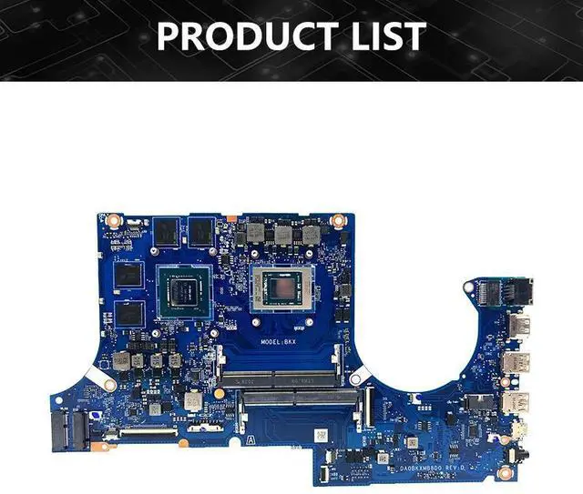Alt view image 6 of 6 - Model6(R7-4th V4G 17inch)
For  Mainboard FA506I Laptop Motherboard A15 FA506IHR FA706IHR TUF506IHR TUF506I FA506II FA706IH FA706II CPU R5 R7 Tested