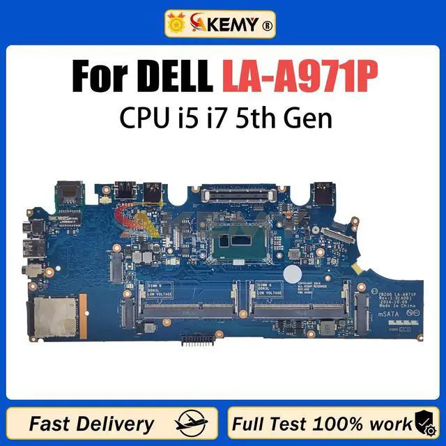 Main image of Model2(UMA I7-5600U)
For  Latitude E7250 7250 Laptop Motherboard LA-A971P 02PVP8 0G9CNK 0TPHC4 i3 i5 i7 5th Gen Notebook Mainboard