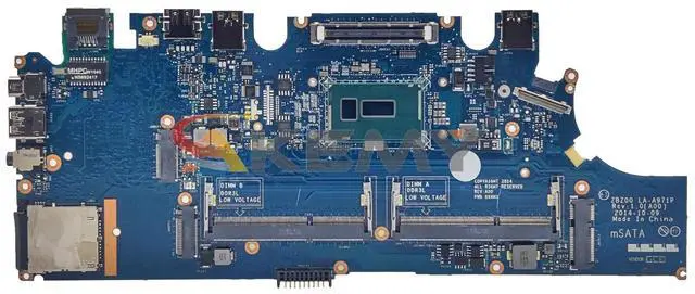 Alt view image 4 of 6 - Model2(UMA I7-5600U)
For  Latitude E7250 7250 Laptop Motherboard LA-A971P 02PVP8 0G9CNK 0TPHC4 i3 i5 i7 5th Gen Notebook Mainboard