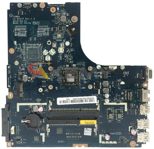 Alt view image 4 of 6 - Model3(UMA A8-6410 15inch)
For  Ideapad B50-45 N50-45 Laptop motherboard ZAWBA/BB LA-B291P A6-6310 EM6010 Notebook Mainboard 5B20G37223 5B20G14966