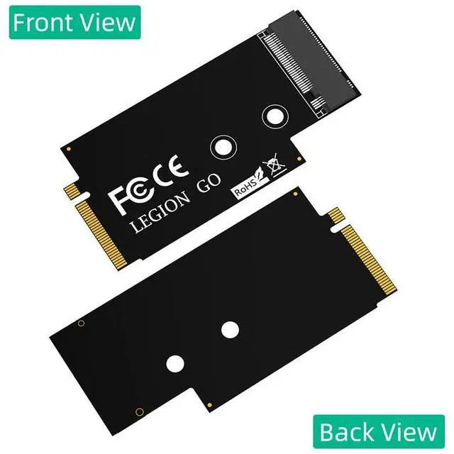 Alt view image 2 of 6 - M.2 NVME SSD PCIe 4.0 Adapter Card for  Legion Go Handheld Conversion for 2230 2242 2260 2280 Solid State Drive M2 Adapter