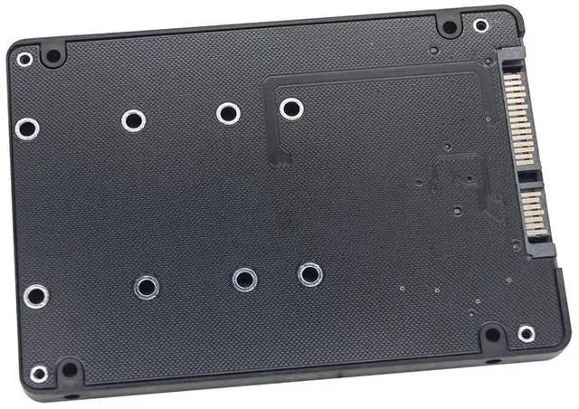 Alt view image 4 of 6 - Dual M.2 to SATA3.0 Adapter M.2 SATA Protocol SSD Adapter 2 Port NGFF M.2 B Key to SATA 3.0 6Gbps M2 to SATA Converter Card Case