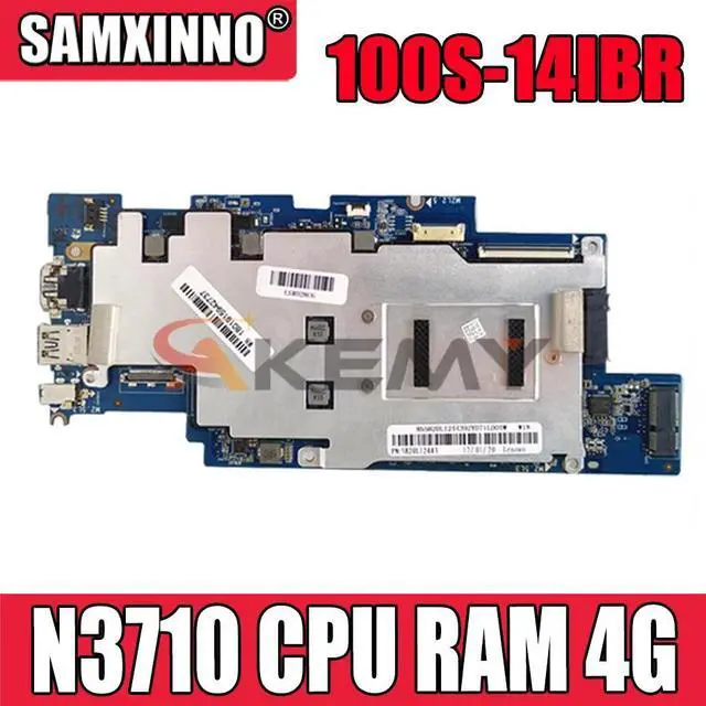 Main image of Model2(UMA N3060 4GB 64G)
For  ideapad 100S-14IBR laptop motherboard 1501B-01-01 With N3060 CPU 2G RAM SSD 32G ed Fully Work