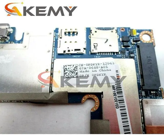 Alt view image 4 of 4 - Model1(UMA LA-C321P M3-6Y30)
For  Latitude 7275 9250 Laptop Motherboard LA-C321P 0P98DK 0PDKYR M5-6Y57 4G M7-6Y75 8G Notebook Mainboard