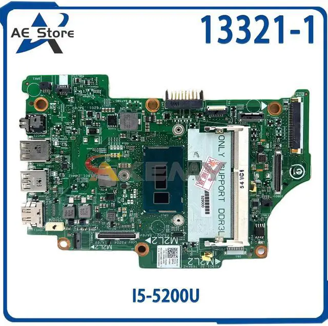 Main image of Model1(UMA I5-5th)
For  Inspiron 13 3147 3148 7347 7348 7352 Mainboard CN-03V489 03V489 13321-1 SR1EF I5-4210U DDR3 Motherboard 13-7000 7558