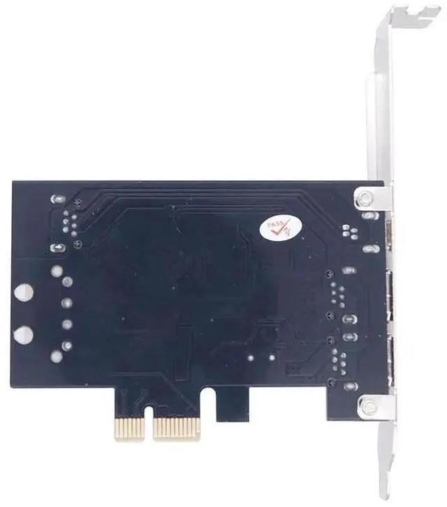 Alt view image 3 of 6 - PCI-e 1X IEEE 1394A 4 Port(3+1) Firewire Card Adapter PCIe PCI Express Internal 1394 A 6Pin To 4 Pin IEEE 1394 Cable For Desktop