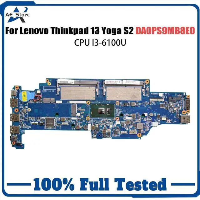 Main image of Model1(UMA I3-6100U)
For  Thinkpad 13 Yoga S2 Laptop Motherboard DA0PS8MB8E0 01HW976 01HW974 01HW981 Notebook With I3-6100U 15107-1
