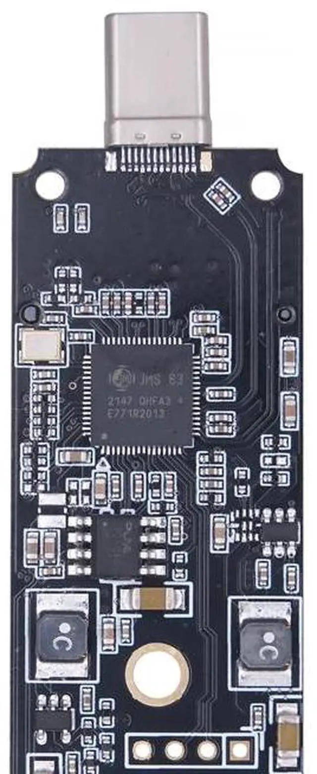 Alt view image 4 of 6 - TYPE-A Interface
M2 SSD Adapter NVMe Enclosure M.2 to USB3.1 Case for NVME PCIE M Key 2230/2242/2260/2280 SSD NVME to USB TYPE-A/TYPE-C Converter