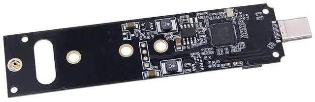 Alt view image 6 of 6 - TYPE-A Interface
M2 SSD Adapter NVMe Enclosure M.2 to USB3.1 Case for NVME PCIE M Key 2230/2242/2260/2280 SSD NVME to USB TYPE-A/TYPE-C Converter