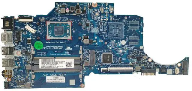 Alt view image 3 of 6 - Model1(UMA YM3050)
For  ProBook x360 11 G6 Laptop Motherboard 6050A3113201 M03744-001 UMA i3-10110Y 4GB ThinkPad T480s Mainboard