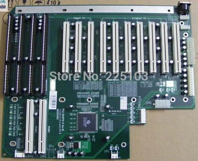 Main image of IPC Industrial Backplane Board PCA-6114P10-B PCA-6114P10 REV.B1 ( 10 Slot PCI & 2 Slot ISA ) 2 PICMG 1.0 BUS PPCA-6114P10