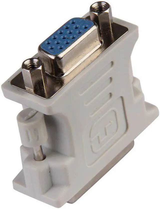 Main image of DVI-I Male 24+5 Pin to VGA Female Adapter Video Converter HDTV LCD Moniator Adapter DVI to VGA for laptops