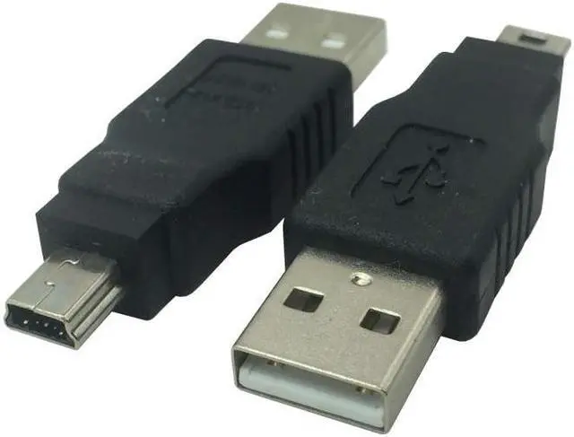 Main image of USB A to Mini USB Male to Male Adapter 1pcs