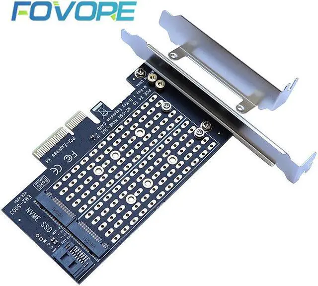 Main image of M.2 M2 to PCI-E Adapter SATA M2 SSD PCIE Adapter NVME PCIE Adapter SSD M.2 to SATA PCI Express Card M Key +B Key