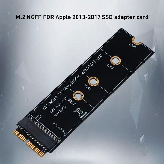 Main image of M.2 NVME SSD Convert Adapter Card for Upgrade MacBook Air 2013-2017 NVME/AHCI SSD 2230 2242 2260 2280