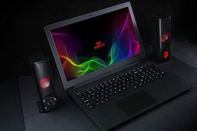 Alt view image 7 of 7 - Redragon GS550 Orpheus PC Gaming Speakers, 2.0 Channel Stereo Desktop Computer Sound Bar with Compact Maneuverable Size, Headphone Jack, Quality Bass and Decent Red Backlit, USB Powered w/ 3.5mm Cable