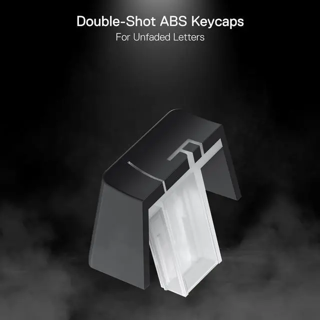 Alt view image 5 of 7 - Redragon K513 RGB Membrane Gaming Keyboard, Standard 104 Keys Linear Mechanical-Feel Keyboard w/ 5 Extra On-Board Macro G Keys, Dedicated Media Control, Solid Metal Top Case, Black
