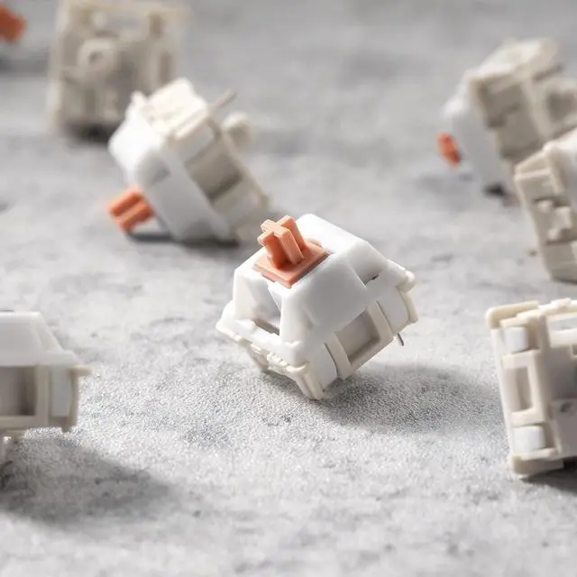 Alt view image 5 of 5 - LTC Panda Switches for Mechanical Keyboard DIY, Holy Panda Switch Feeling, 3pin RGB/SMD Tactile MX Compatible Switches with Switch Puller(35pcs)