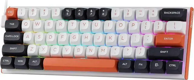 Main image of Redragon K683 Rapid Trigger HE Gaming Keyboard, 60% 61 Keys Wired Mechanical Keyboard w/Hyper-Fast Actuation, Dedicated Magnetic Switch, Actuation Point Adjustable, 8K Hz Polling Rate