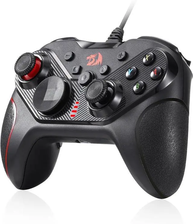 Main image of Redragon G710 Wired Gaming Controller - Dual Vibration Motors, Rapid Trigger, Ergonomic Design, 4 Programmable Keys, Customizable Macros, Adjustable Joystick Heights - Work for PC & Android & NS