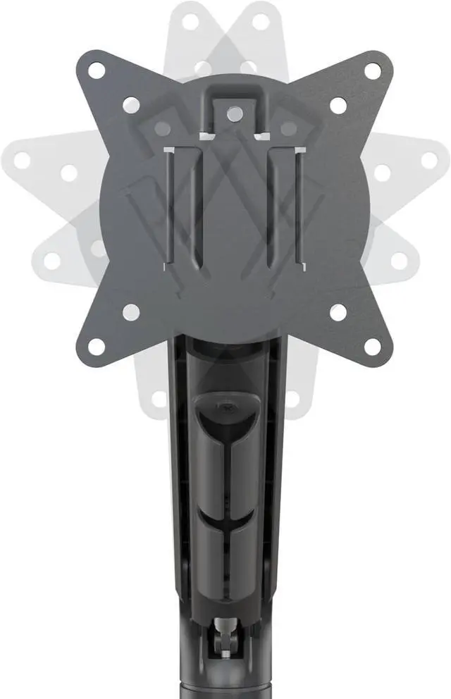Alt view image 5 of 7 - Redragon GMK916 Ultrawide Monitor Mount with USB - Gas Spring Adjustable Arms with VESA 75/100mm, 15-49 Inch Screen Compatibility