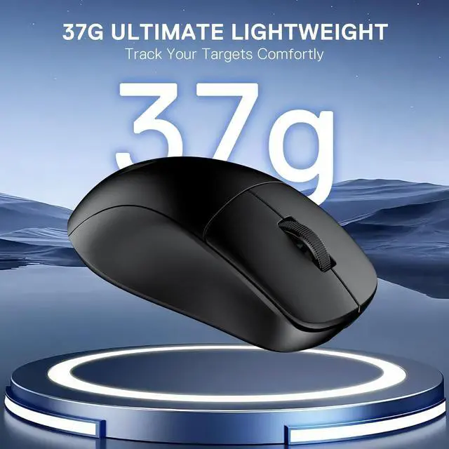 Alt view image 5 of 7 - Redragon M817 Wired Gaming Mouse, 24000 DPI Optical Mice with 5 Programmable Buttons & Ergonomic Design, 37G Ultra Lightweight, Software Supports DIY Keybinds, Black