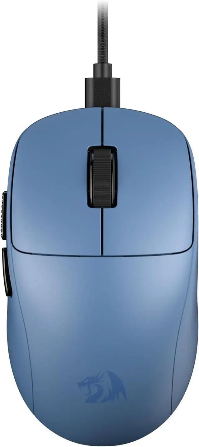 Main image of Redragon M817 Wired Gaming Mouse, 24000 DPI Optical Mice with 5 Programmable Buttons & Ergonomic Design, 37G Ultra Lightweight, Software Supports DIY Keybinds, Blue
