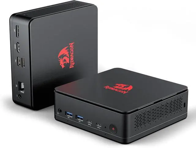 Main image of Redragon MPC745 Mini PC AI NPU AMD Ryzen 7 8845HS Processor(MAX 5.1 GHz), Mini Desktop Computer w/Radeon 780M Graphics & 16GB DDR5 RAM 1TB PCIe M.2 SSD, Support Ethernet, 4K UHD, WiFi, BT 5.2, USB 4.0