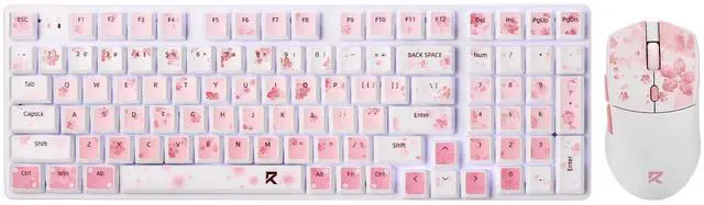 Main image of Redragon BS7552 Wireless 98-Key Low-Profile Keyboard & 4000 DPI Mouse Combo