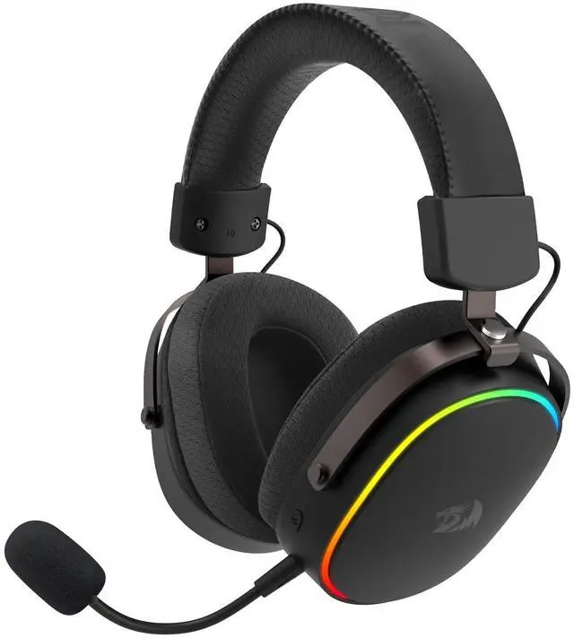 Main image of Redragon H831 Gaming Headset, RGB, 2.4GHz/BT/Wired, Black