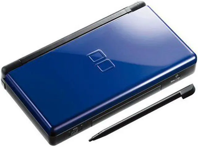 Main image of Nintendo DS Lite Cobalt Black Video Game Console with Stylus and Charger