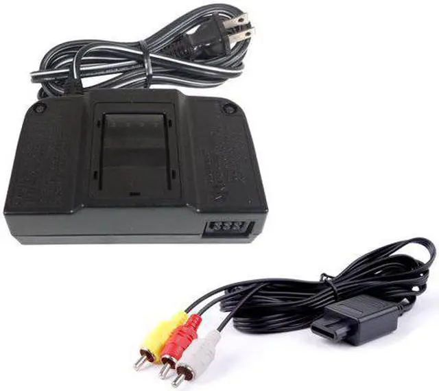 Alt view image 2 of 4 - Nintendo 64 N64 Video Game Console with Matching Controller and Cables