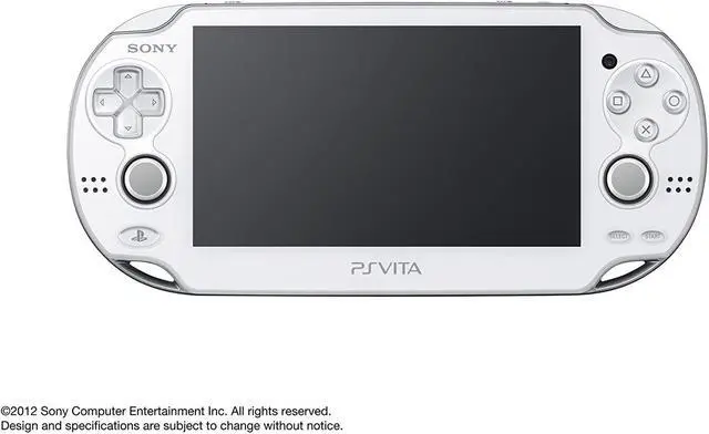 Alt view image 3 of 3 - PlayStation Vita (PS vita 1000) Wi-Fi model - Crystal White