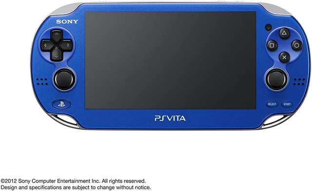 Alt view image 2 of 3 - Play Station Vita, (PS Vita) WiFi Sapphire Blue, 1000